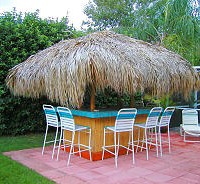 EHBP-20 Tiki Bar Hut Design | Easy Home Bar Plans